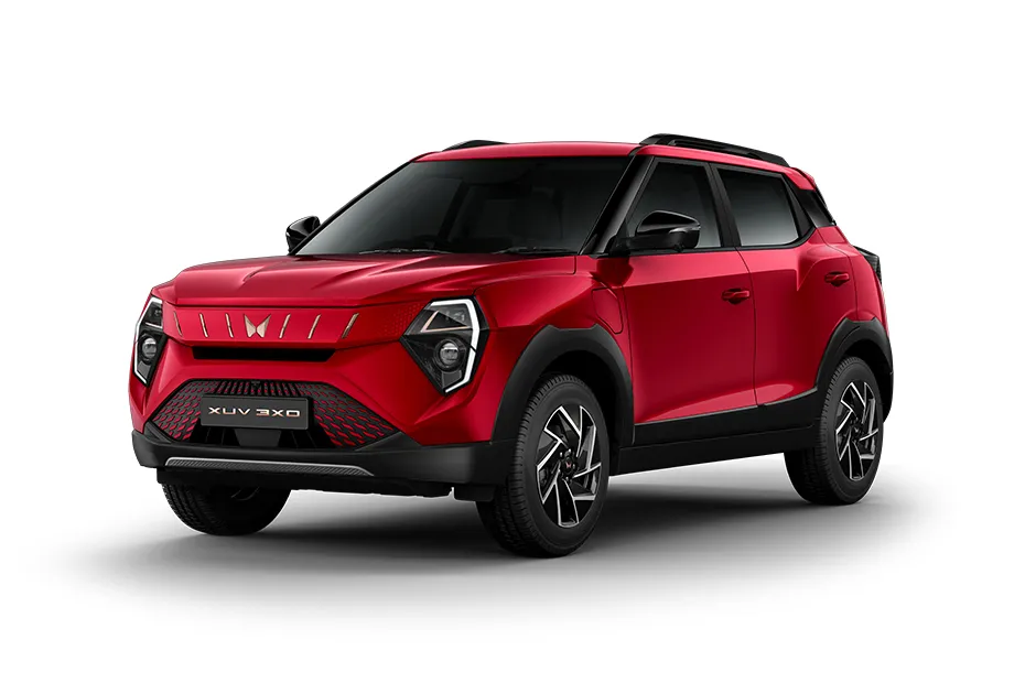 Mahindra XUV 3XO EV — Tango Red