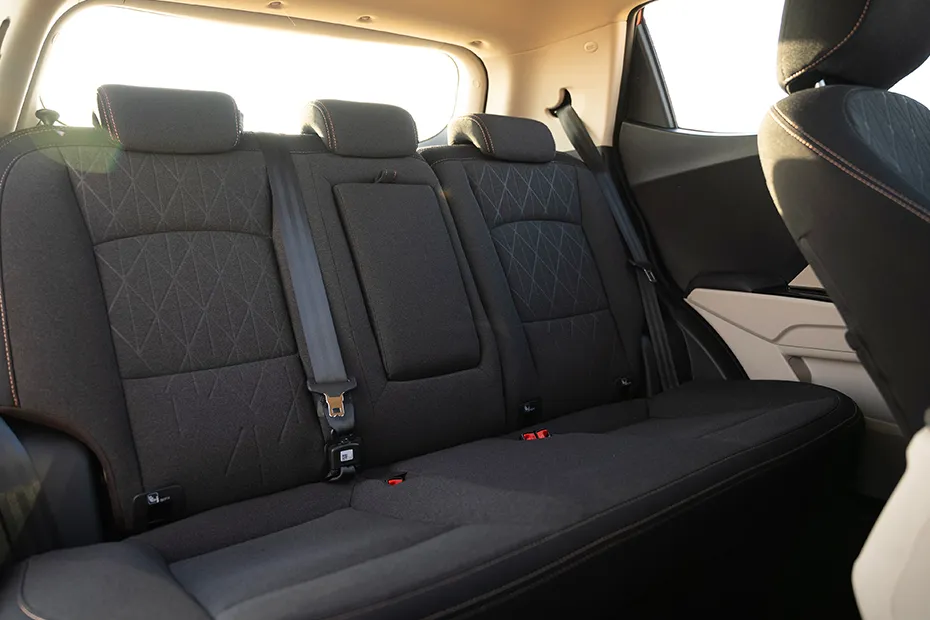 Mahindra XUV 3XO EV Interior — Rear Seats