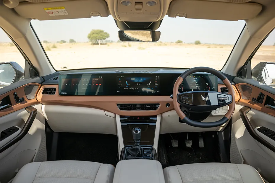 Mahindra XUV 7XO Interior — Dashboard