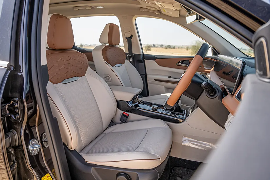 Mahindra XUV 7XO Interior — Door View Of Driver Seat