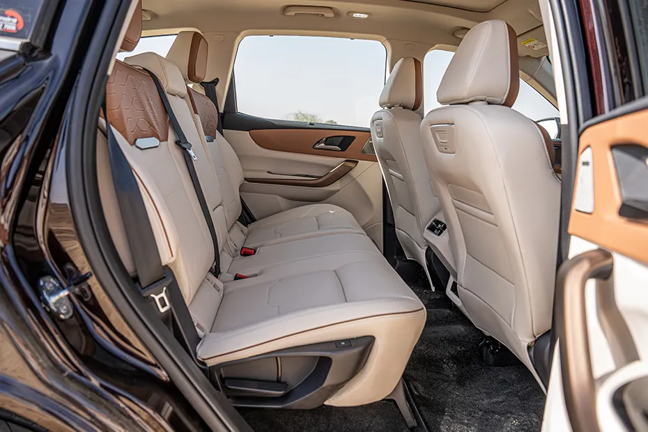 Mahindra XUV 7XO Interior — Rear Seats