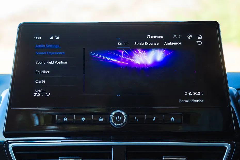 Mahindra XUV 3XO Interior — Infotainment System Main Menu