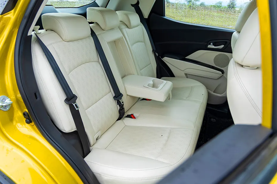 Mahindra XUV 3XO Interior — Rear Seats