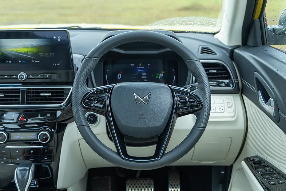 Mahindra XUV 3XO Interior — Steering Wheel