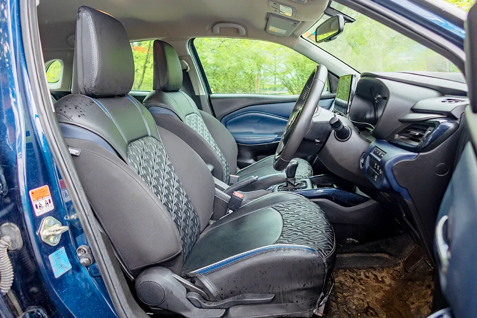 Maruti Suzuki Baleno Interior — Door View Of Driver Seat