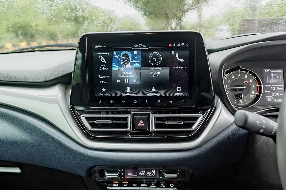 Maruti Suzuki Baleno Interior — Infotainment System Main Menu