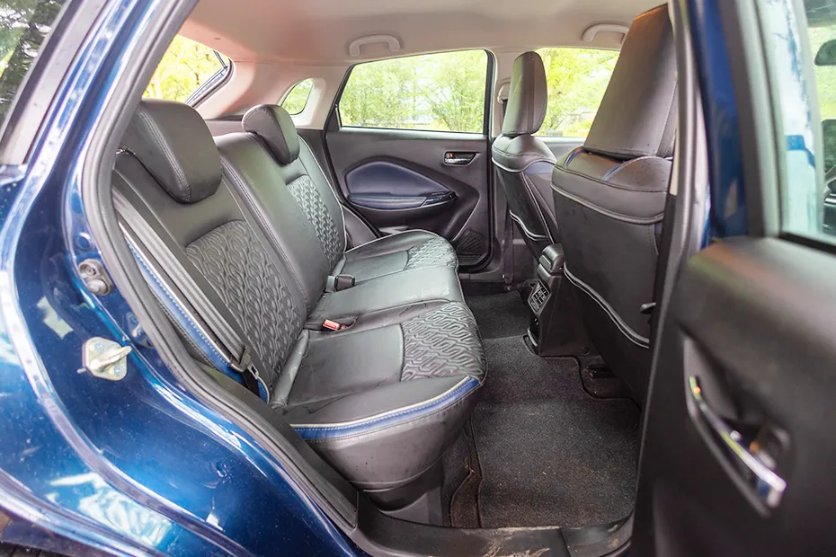 Maruti Suzuki Baleno Interior — Rear Seats