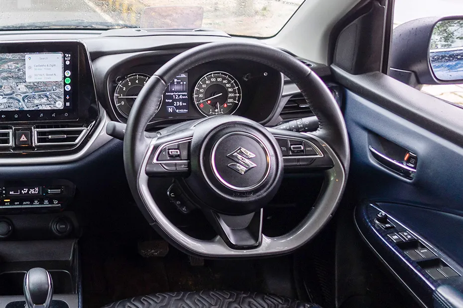 Maruti Suzuki Baleno Interior — Steering Wheel