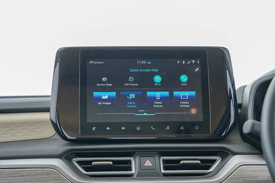 Maruti Suzuki Dzire Interior — Infotainment System Main Menu
