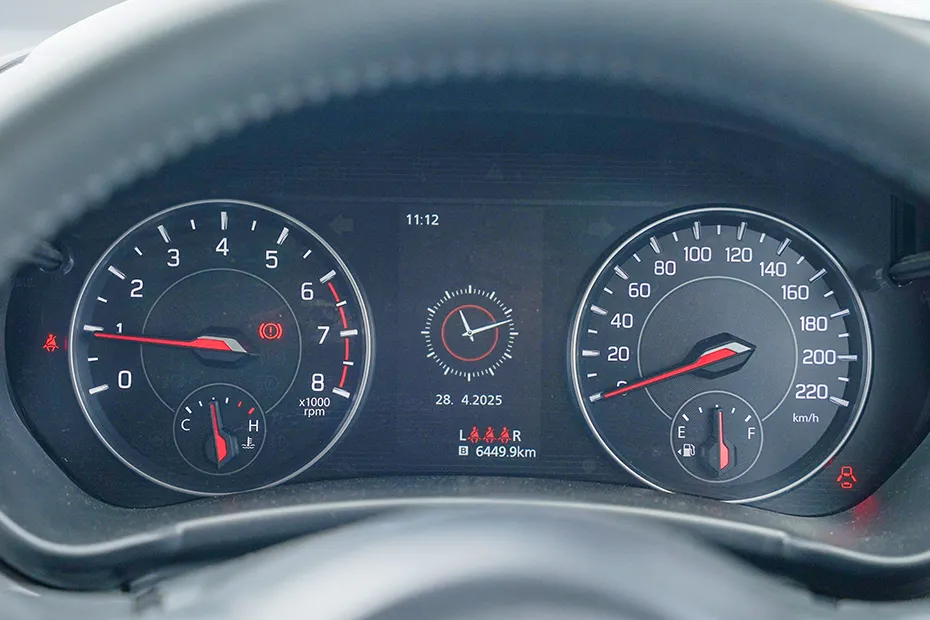 Maruti Suzuki Dzire Interior — Instrument Cluster