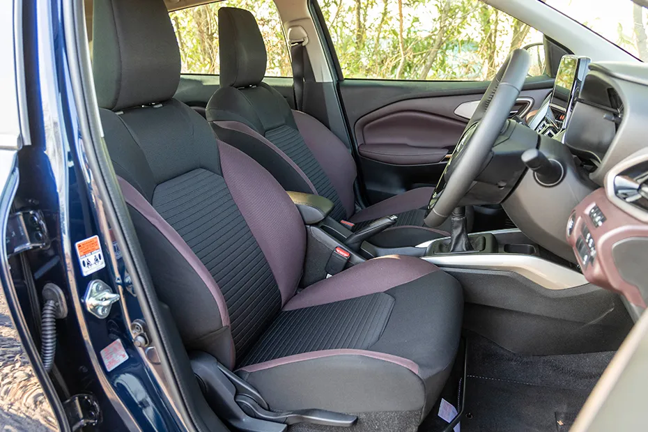 Maruti Suzuki Fronx Interior — Door View Of Driver Seat