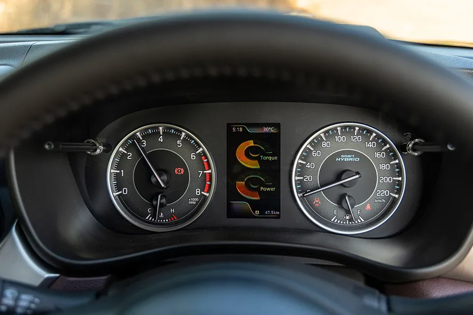 Maruti Suzuki Fronx Interior — Instrument Cluster