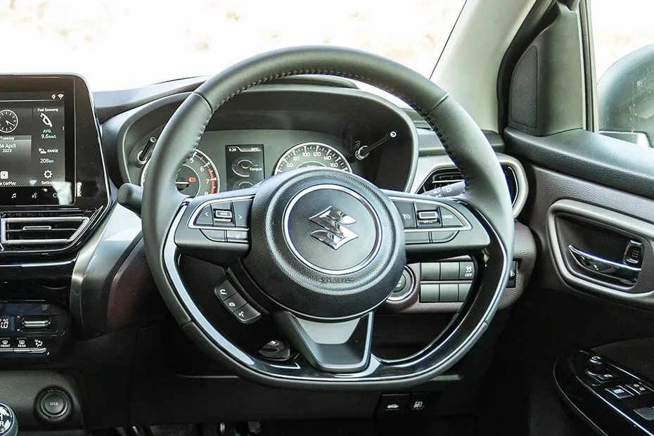 Maruti Suzuki Fronx Interior — Steering Wheel