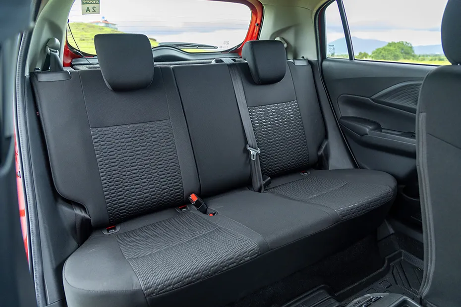 Maruti Suzuki Swift Interior — Rear Seats