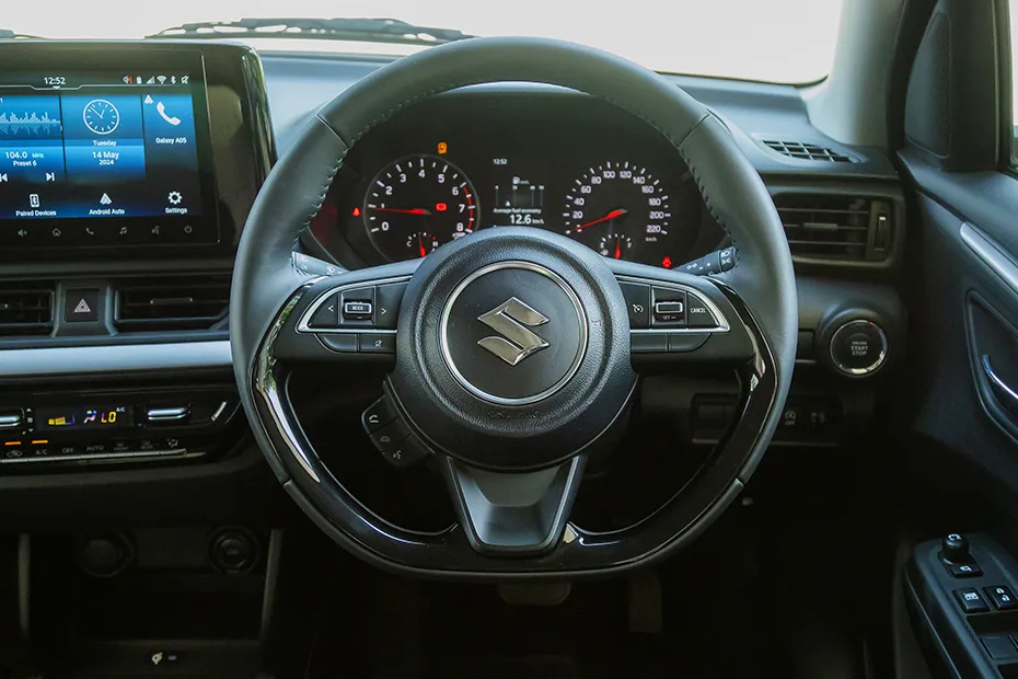 Maruti Suzuki Swift Interior — Steering Wheel