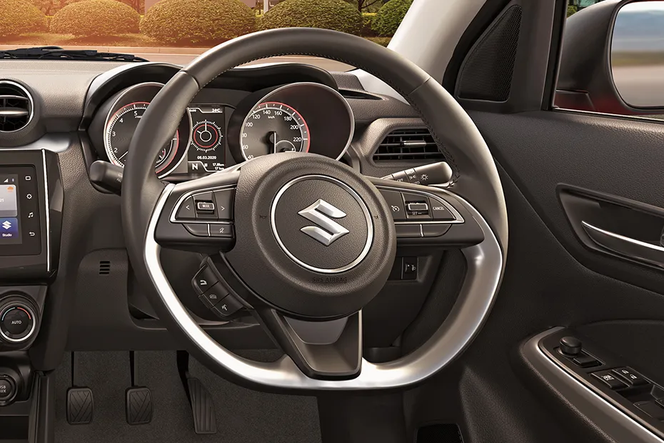 Maruti Suzuki Swift 2021-2024 Interior — Steering Wheel