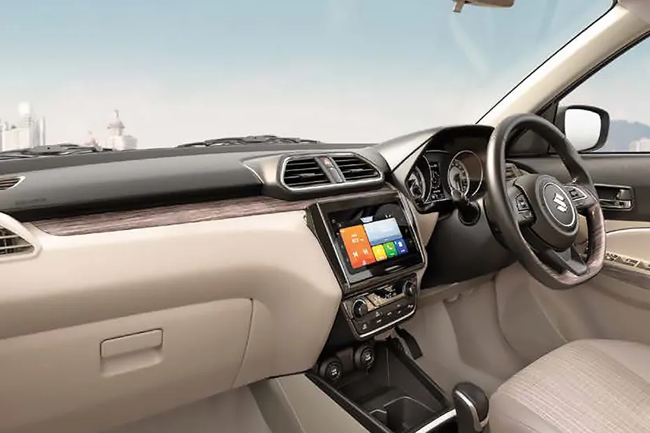 Maruti Suzuki Swift Dzire 2020-2024 Interior — Dashboard