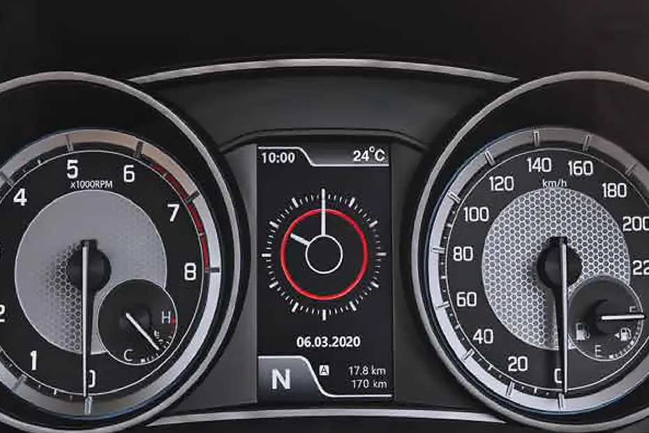 Maruti Suzuki Swift Dzire 2020-2024 Interior — Instrument Cluster