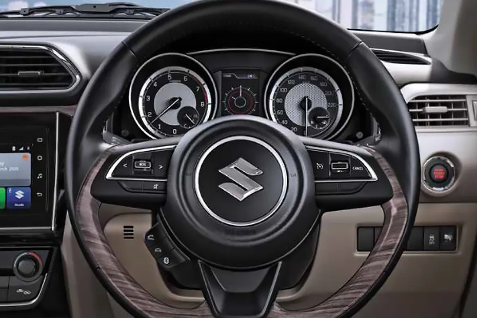 Maruti Suzuki Swift Dzire 2020-2024 Interior — Steering Wheel