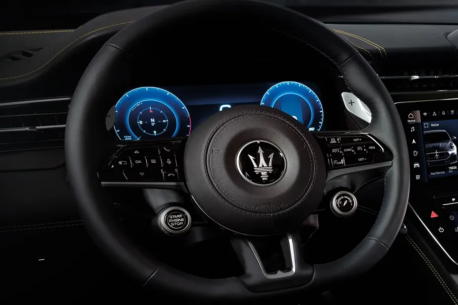 Maserati Grecale Interior — Steering Wheel