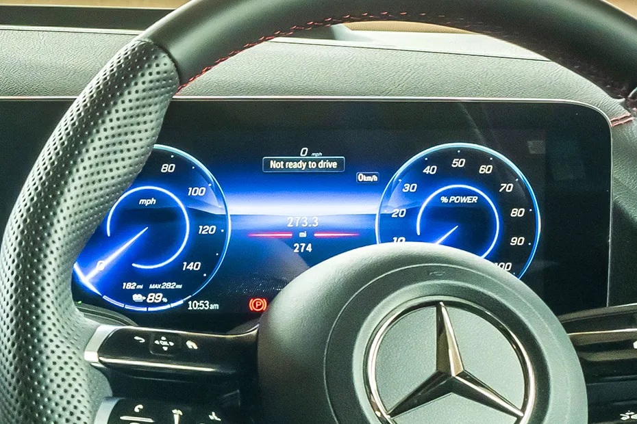 Mercedes-Benz EQA Interior — Infotainment System Main Menu