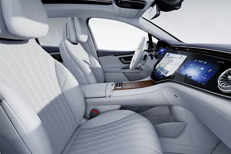 Mercedes-Benz EQE SUV Interior — Door View Of Driver Seat