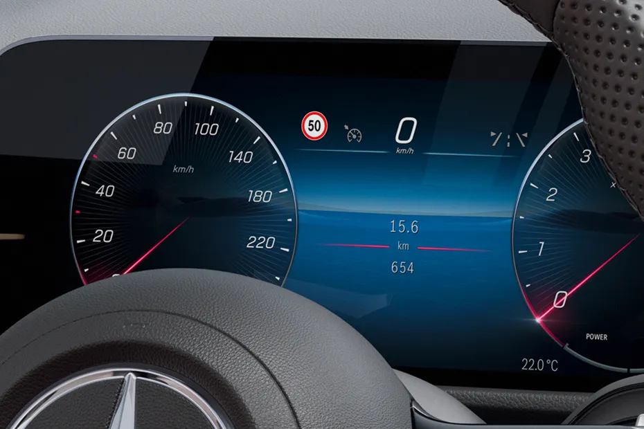 Mercedes-Benz GLA Interior — Instrument Cluster