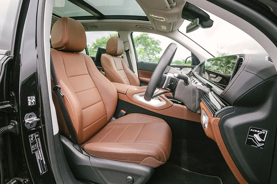 Mercedes-Benz GLS Interior — Door View Of Driver Seat