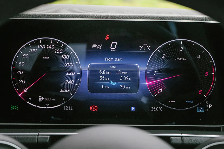 Mercedes-Benz GLS Interior — Instrument Cluster