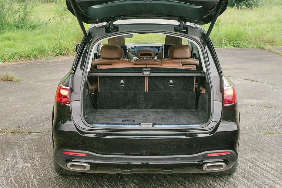 Mercedes-Benz GLS Interior — Open Trunk