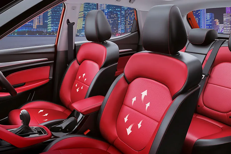 MG Astor Interior — Door View Of Driver Seat