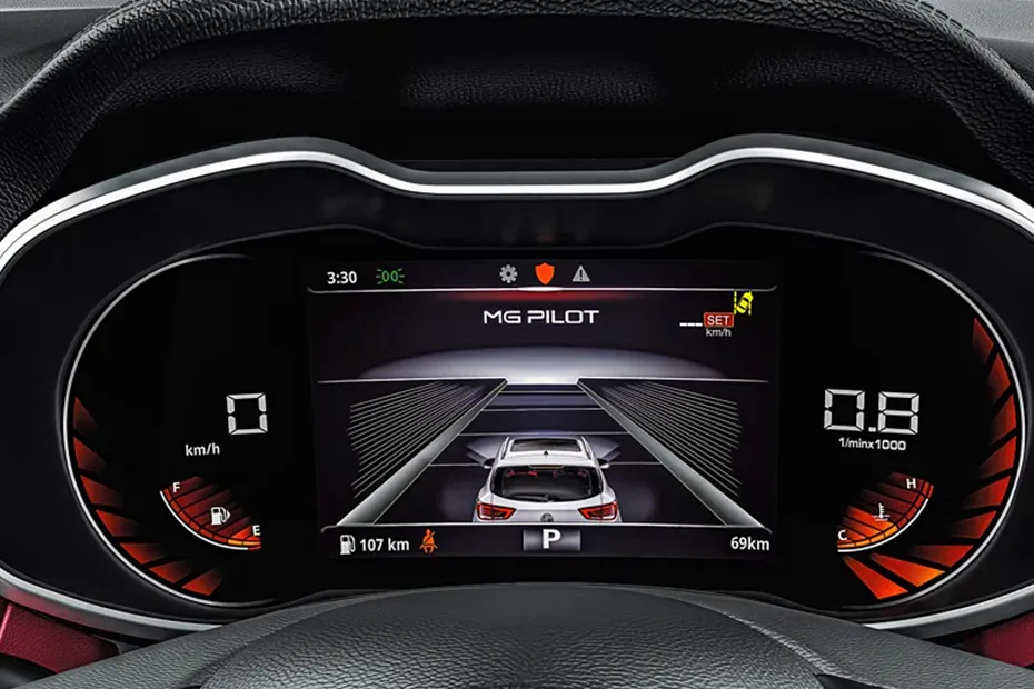 MG Astor Interior — Instrument Cluster