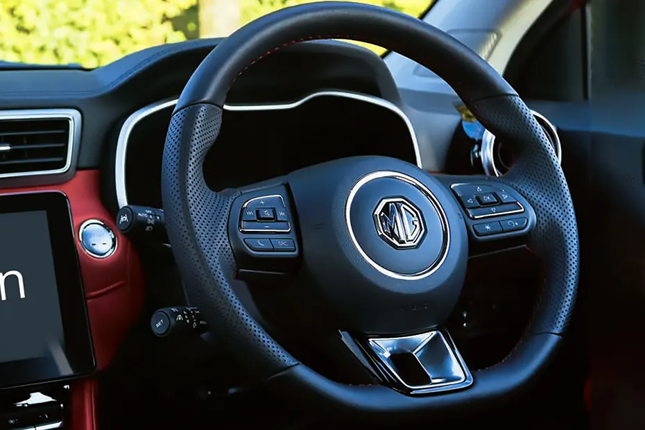 MG Astor Interior — Steering Wheel