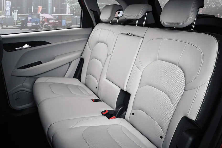 MG Hector 2021-2023 Interior — Rear Seats