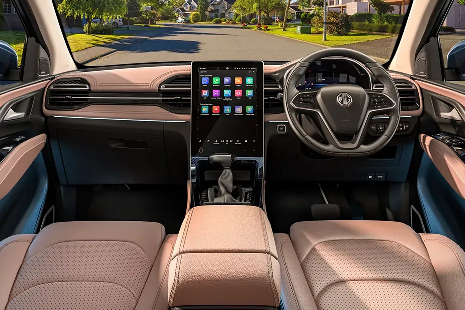 MG Hector Interior — Dashboard