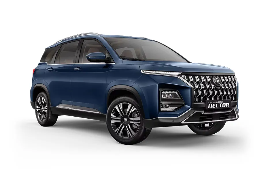 MG Hector Plus — Celadon Blue