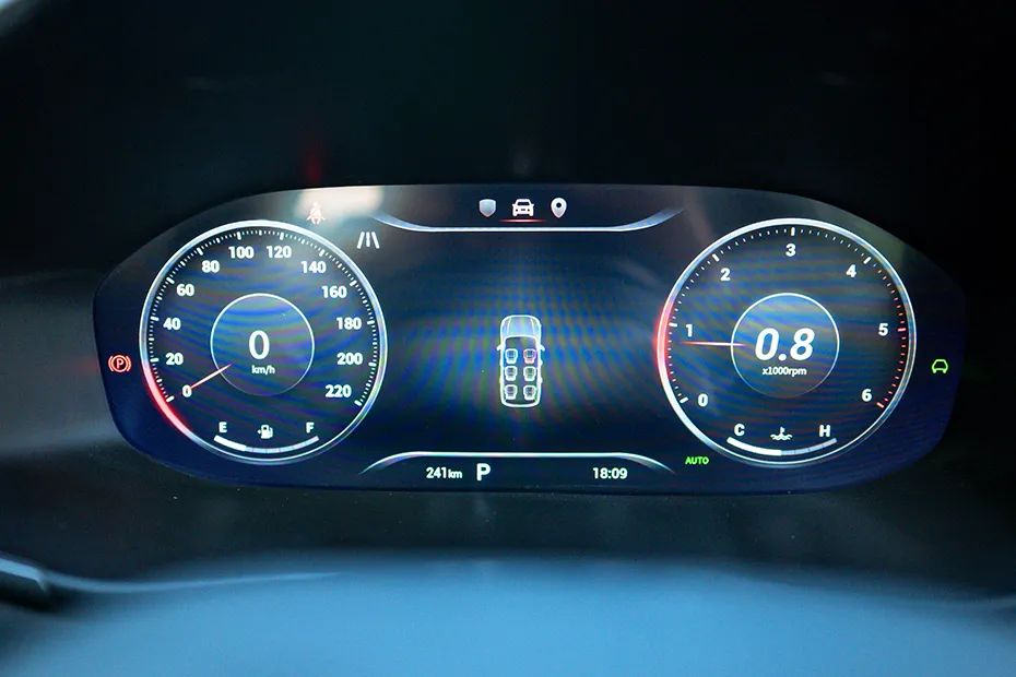 MG Majestor Interior — Instrument Cluster