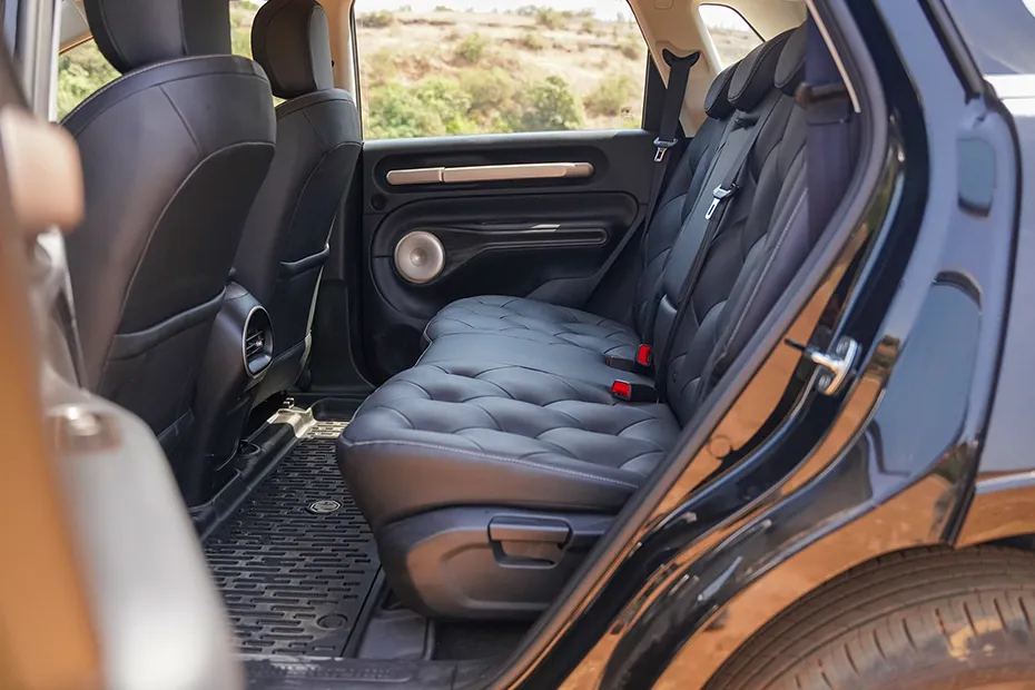 MG Windsor EV Interior — Rear Seats