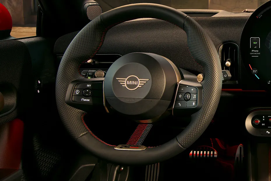 Mini Cooper S Interior — Steering Wheel