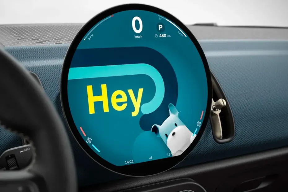 Mini Countryman Electric Interior — Infotainment System Main Menu