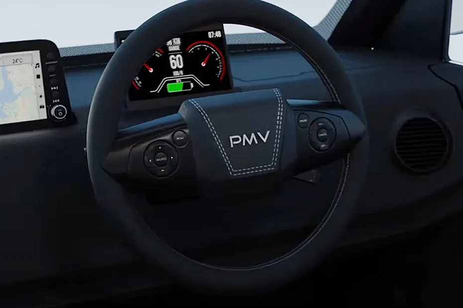 PMV EaS E Interior — Steering Wheel