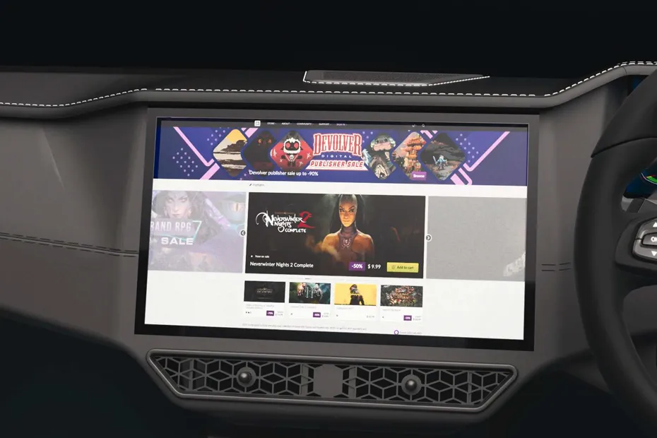 Pravaig DEFY Interior — Infotainment System Main Menu