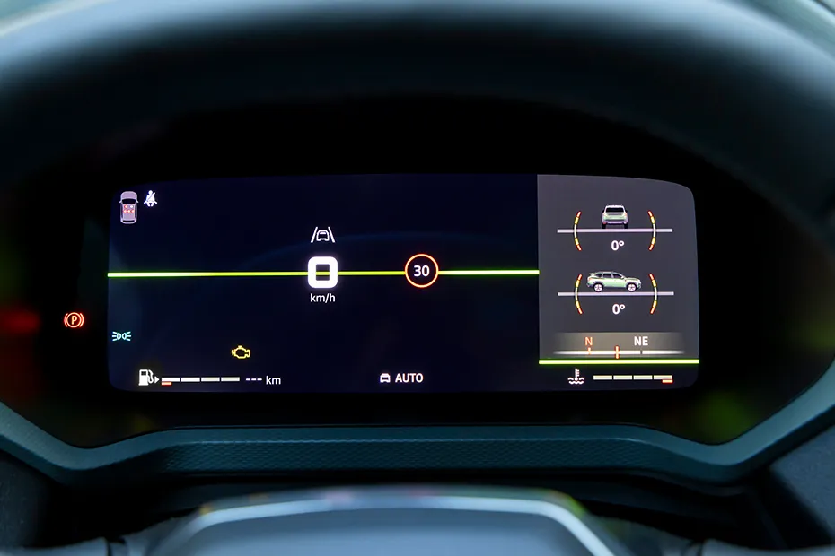 Renault Bigster Interior — Instrument Cluster