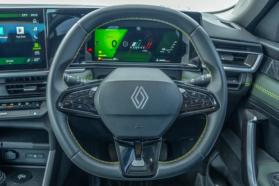 Renault Duster Interior — Steering Wheel