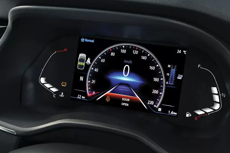 Renault Kiger 2023-2025 Interior — Instrument Cluster