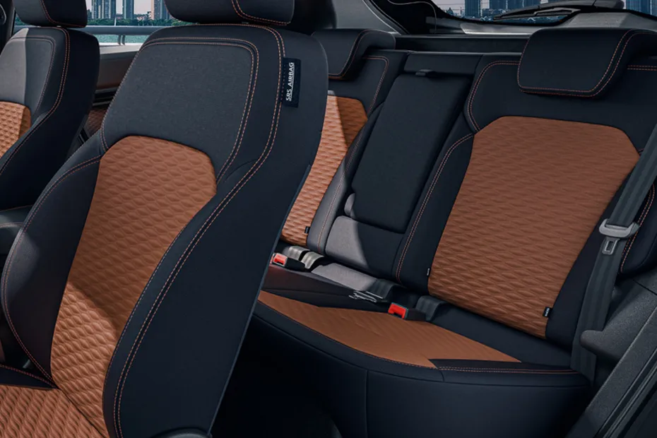 Renault Kiger 2023-2025 Interior — Rear Seats