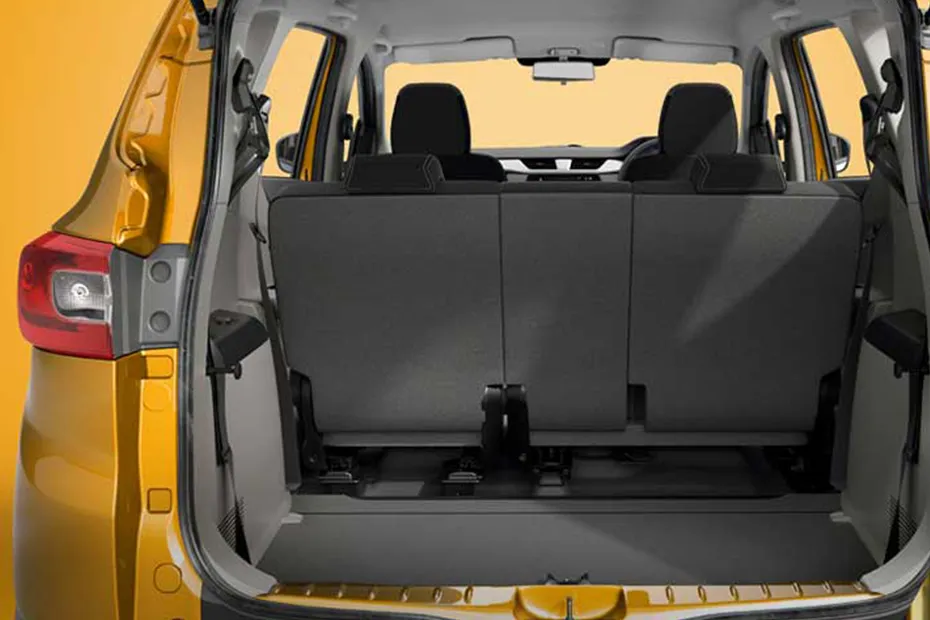 Renault Triber 2019-2025 Interior — Open Trunk
