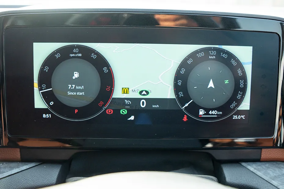Skoda Kodiaq Interior — Instrument Cluster