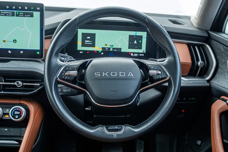 Skoda Kodiaq Interior — Steering Wheel