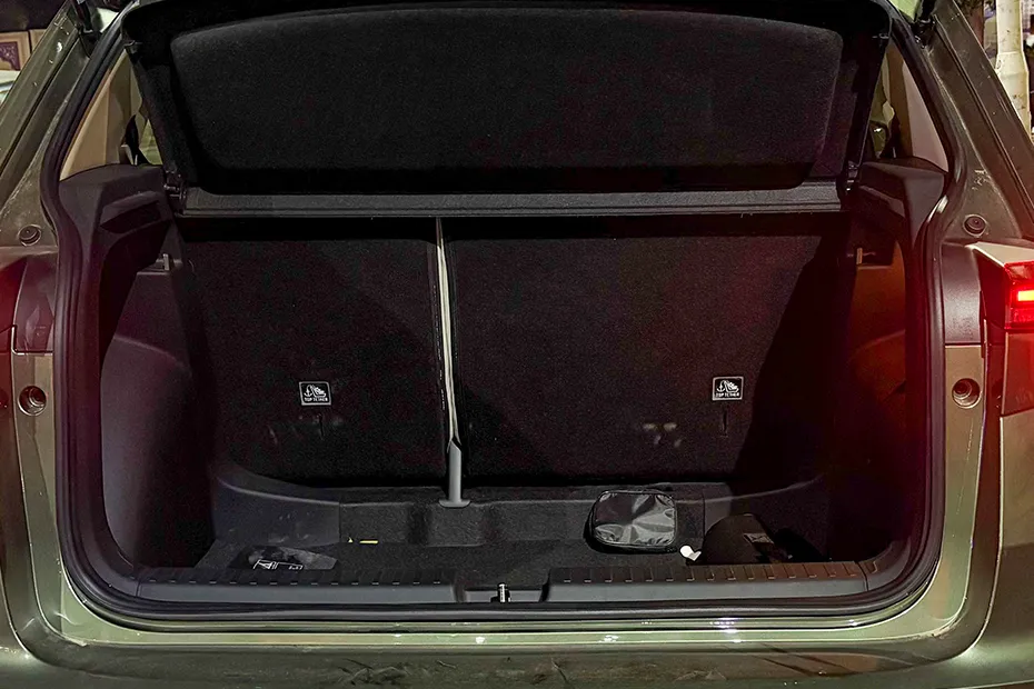 Skoda Kushaq Interior — Open Trunk